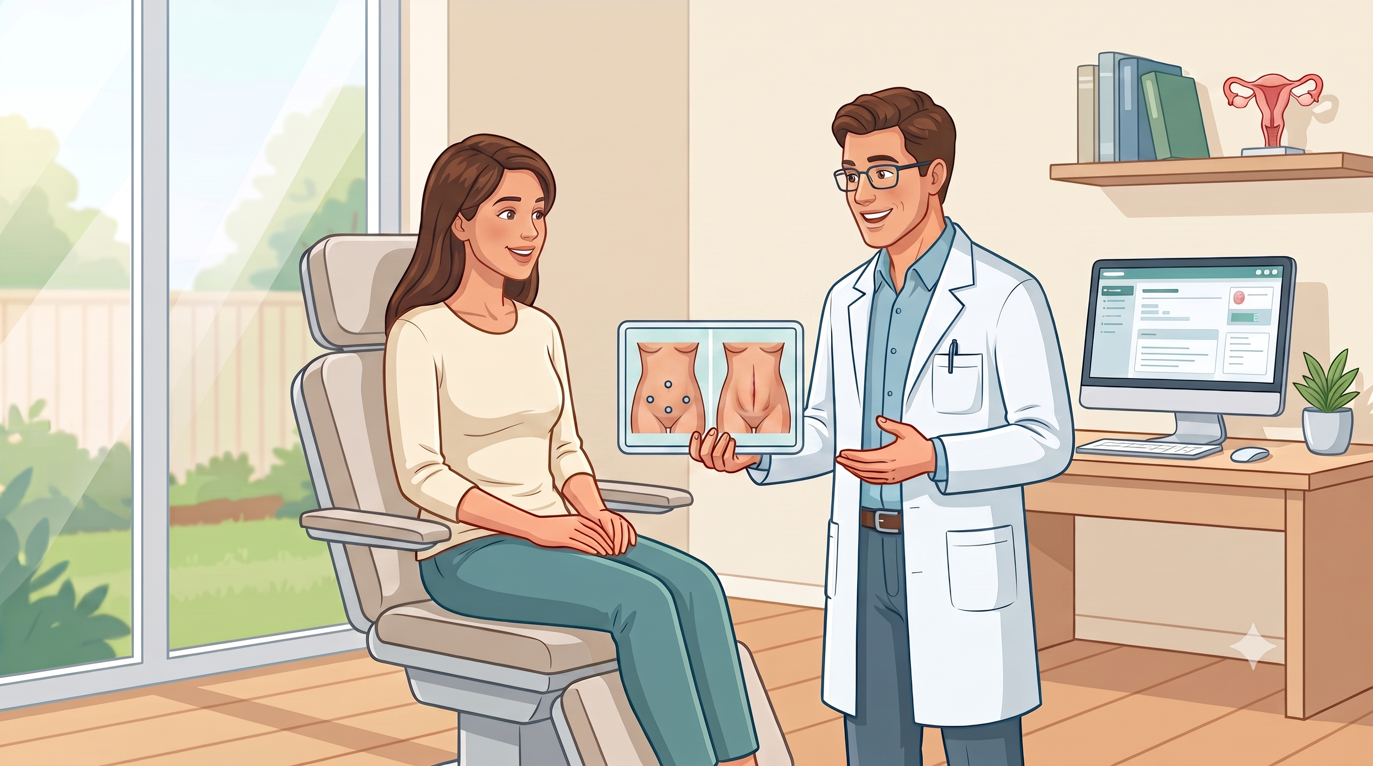 Grafica informativa sulla prevenzione HPV